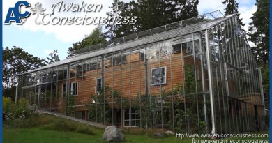Swedish Family Surrounds Home With Greenhouse