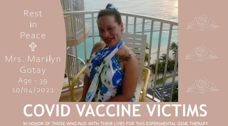 Covid Vaccine Victims – Marilyn Gotay