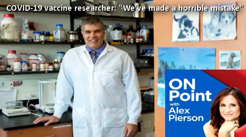 covid vaccine researcher - we have made a horrible mistake